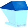 Højt låg til vippecontainer standard, 300 l