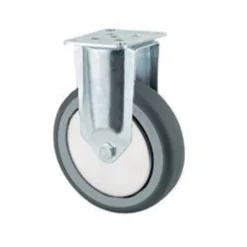 Hjul 75mm fast m/plade 75kg 2478PJHP60