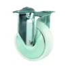 Hjul, nylon, fastplade, 125 mm, 275 kg, 3478UOHP62FAD