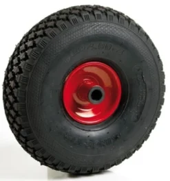 Hjul til pallekærre, 4.00x4/4 med rulleleje, ø20x75 mm nav - Ravendo
