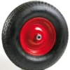 Hjul til trillebør, luftgummi, 4.00 x 8, nav 12x100 mm, kuglelejer, 4 lag