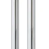 Håndklædetørrer KIRO 2, 1400 x 135 mm, krom - TVS