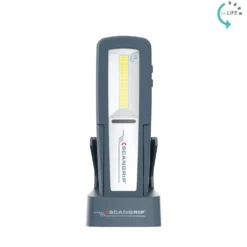 Håndlampe Uniform 500lm genopladelig med holder - Scangrip