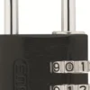 Hængelås, kode, Alu.145-30, sort - Abus