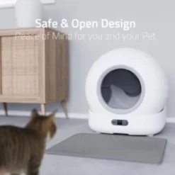 Hombli Smart Cat Litter Box, selvrensende kattebakke med kamera