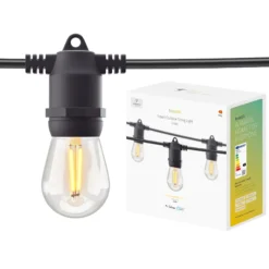 Hombli Smart Outdoor String Light, udendørs lyskæde, 5 meter