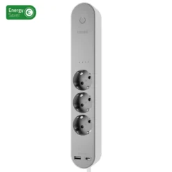 Hombli Smart Power Strip, stikdåse, 3x230V, USB-A, USB-C