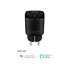 Hombli Smart Socket, smart plug, WiFi, sort - 3 pak
