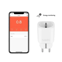 Hombli Smart Socket, smart plug, WiFi, hvid - 3 pak