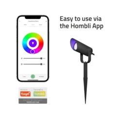 Hombli Smart Spot Light Extension, havespots på spyd udvidelse, 1 stk