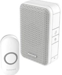 Honeywell – Trådløs dørklokke, 80dB, hvid, 150 meter