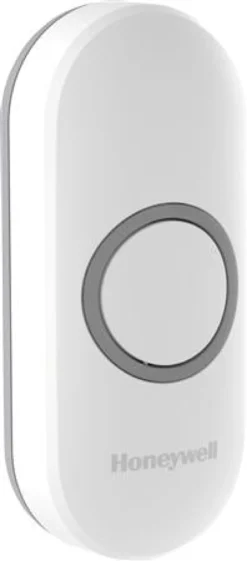 Honeywell – Trådløs dørklokke med biltz. 84dB, hvid, 150 meter