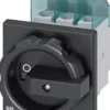Hovedafbryder Siemens, 3 polet, 25A, AC-3 400V, 7,5kW, 3LD2103-0TK51