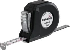 Hultafors talmeter, 3 meter, 16 mm, ABS-plast kapsel
