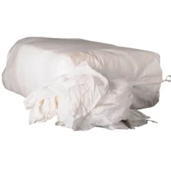 Hvide allroundklude, 25 kg