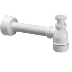 Hvidt Purus vandlåssæt, 1¼" / 32 mm, vandret