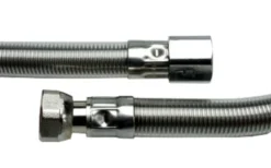 HYDRAGAS® Gasflex gasslange, rustfri stål, 1250 mm, ½" x ½"