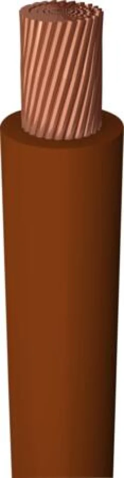 H05Z-K monteringsledning, 1x0,75 mm², brun, 300/500 V S200 - 200 meter