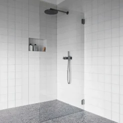 Ifö brusevæg, Contura Shower, 120 cm, 200 cm