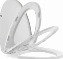 Ifö Cera – toiletsæde med quick release, hvid