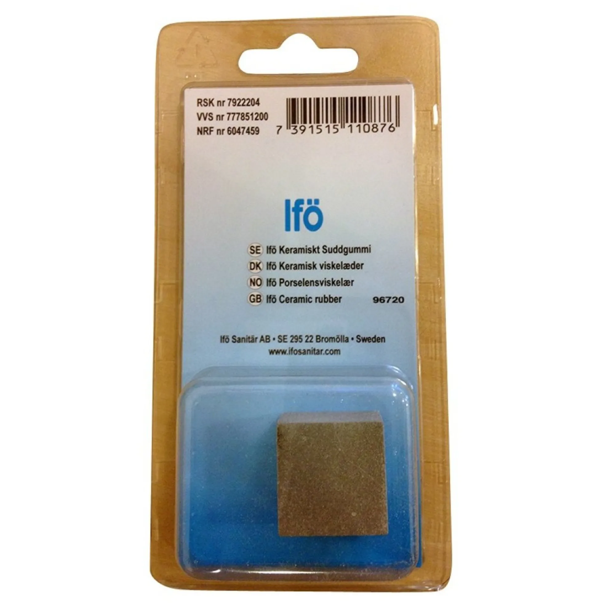 Ifö keramisk viskelæder, rengøringsartikler
