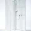 Ifö Next kabineoverdel 80x80 NKH 88 VK hvid/klar glas
