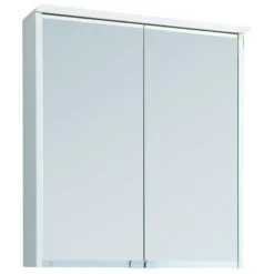 Ifö Option spejlskab, indbygget led, 60 cm, hvid