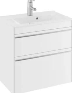 Ifö Sense Pro møbelpakke, 2 skuffer, smalt design, hvid (mat)
