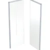 Ifö Showerama bagelement, 800x900x2000 mm, hvid/klar