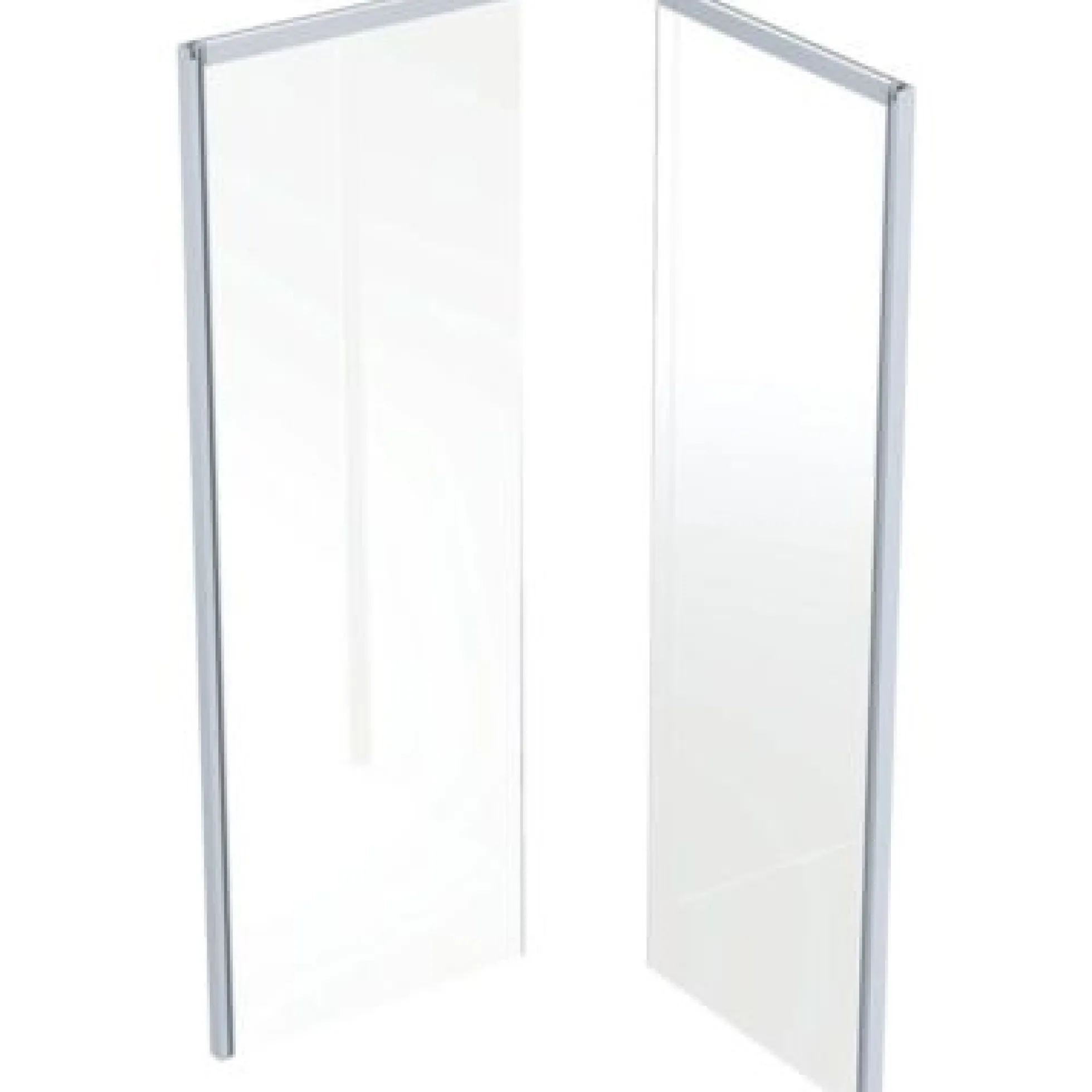 Ifö Showerama bagelement, 800x900x2000 mm, hvid/klar