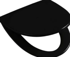 Ifö Sign Toiletsæde, Sort, Soft Close, Quick Release