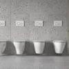 Ifö Spira Classic væghængt toilet, Rimfree