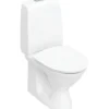 Ifö Spira gulvstående toilet, inkl SoftClose/QuickRelease sæde, uden multikvik