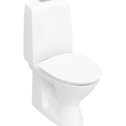 Ifö Spira gulvstående toilet, inkl SoftClose/QuickRelease sæde, uden multikvik