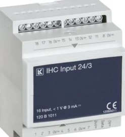 IHC Control, Input modul 24/3 med 16 indgange til 24Vdc/3mA signaler – Lauritz Knudsen