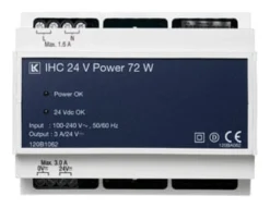 IHC Control, Strømforsyning, 24Vdc / 72W – Lauritz Knudsen