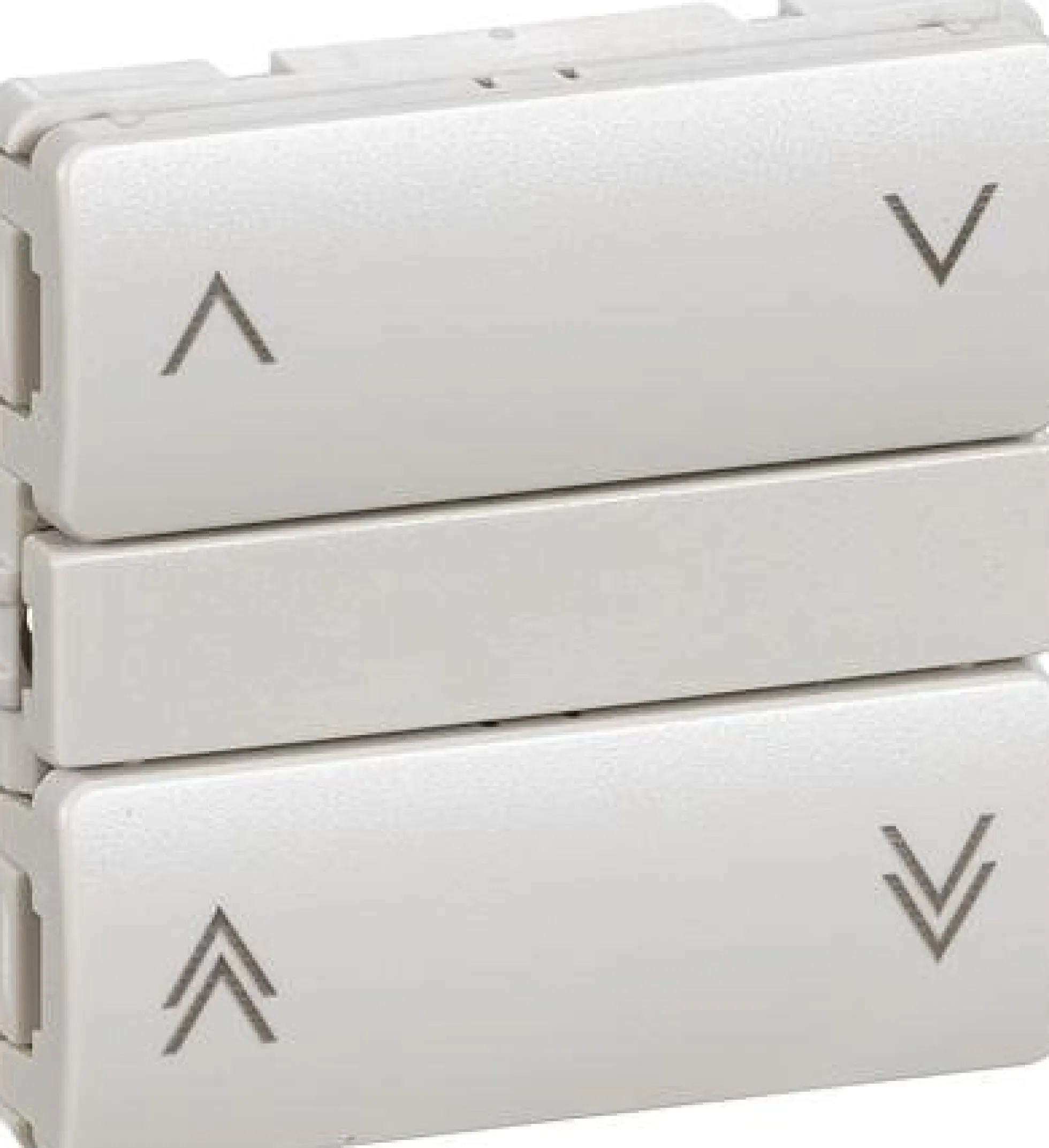 IHC Wireless, FUGA jalousi batteritryk, 1 modul – Lauritz Knudsen