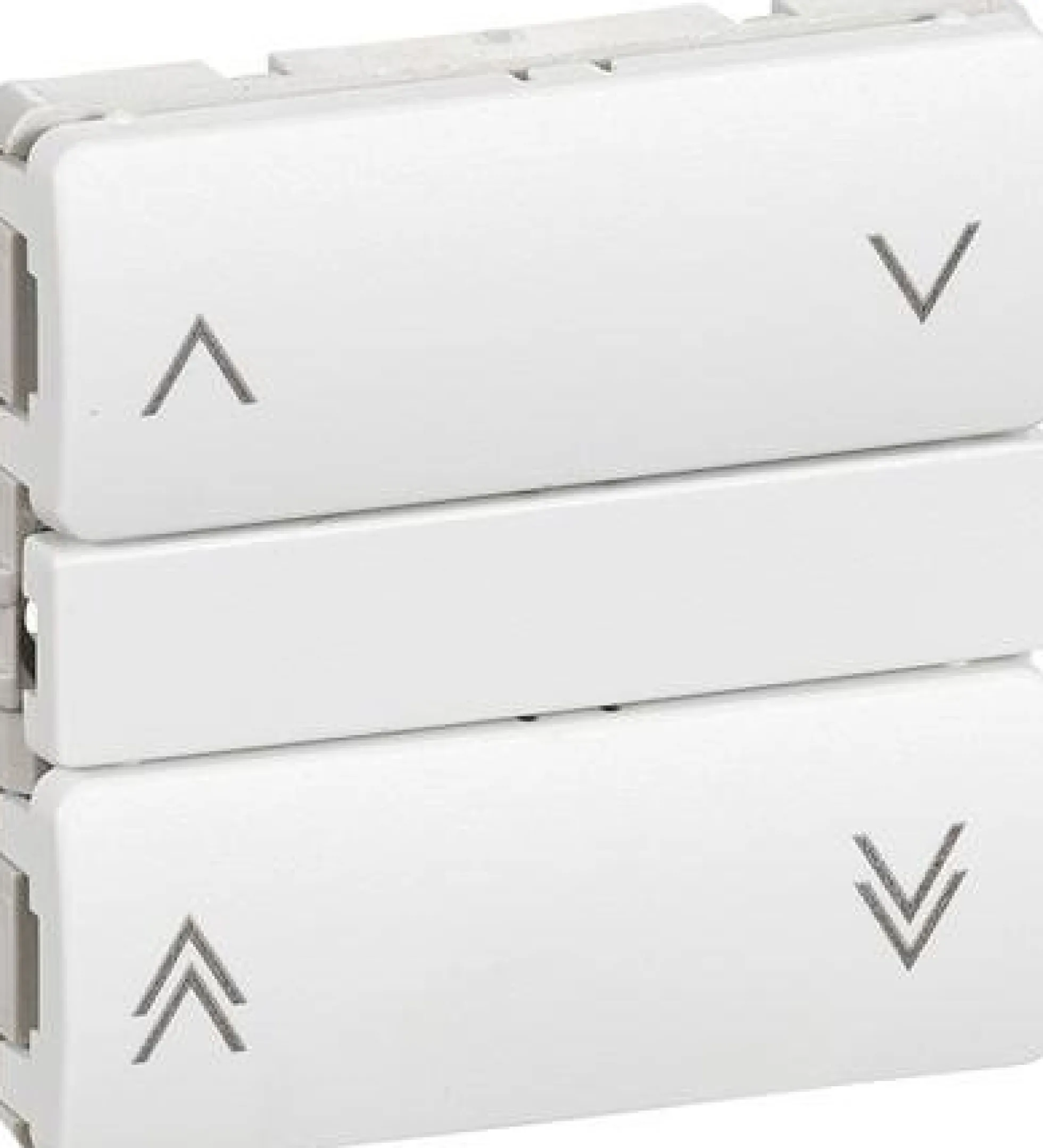 IHC Wireless, FUGA jalousi batteritryk, 1 modul – Lauritz Knudsen