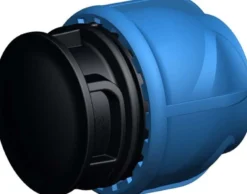iJOINT plastfitting – Slutmuffe med kompressionskobling