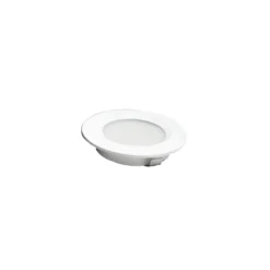 Indbygningsspot LEDlife Reco68, Ø6,8 cm, 2,5W, 12V, mat hvid (restsalg)