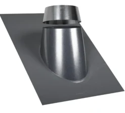 Inddækning grå/blank, 31-45 grader, Ø125mm