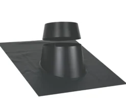 Inddækning sort/sort, 10-32 grader, Ø125 mm
