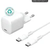INFINITE Charger Kit, PD 20W oplader med 1,5 meter USB-C til USB-C kabel