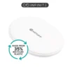 INFINITE (GRS) Wireless Charger Pad, 15W, hvid