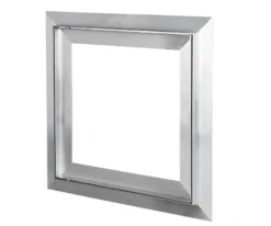 Inspektionslem IMP til gipsplade, 500x500 mm, aluminium