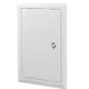Inspektionslem IPL plast med lås, 150x300 mm, hvid