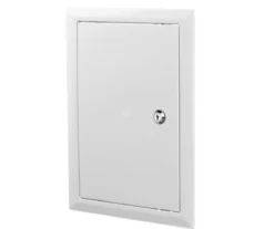 Inspektionslem IPL plast med lås, 400x600 mm, hvid