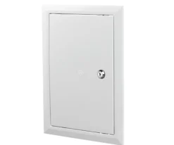 Inspektionslem IPL plast med lås, 400x500 mm, hvid