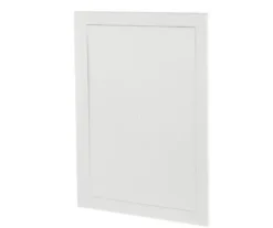 Inspektionslem IPP plast paint-ready, 200x300 mm, hvid