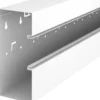 Installationskanal 90x210 asymmetrisk, stål hvid - 6 meter